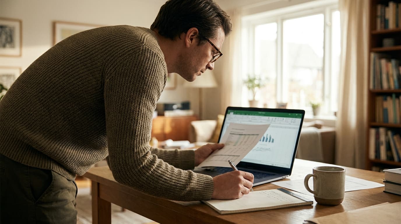 A person reviewing a detailed car shipping quote on a laptop screen